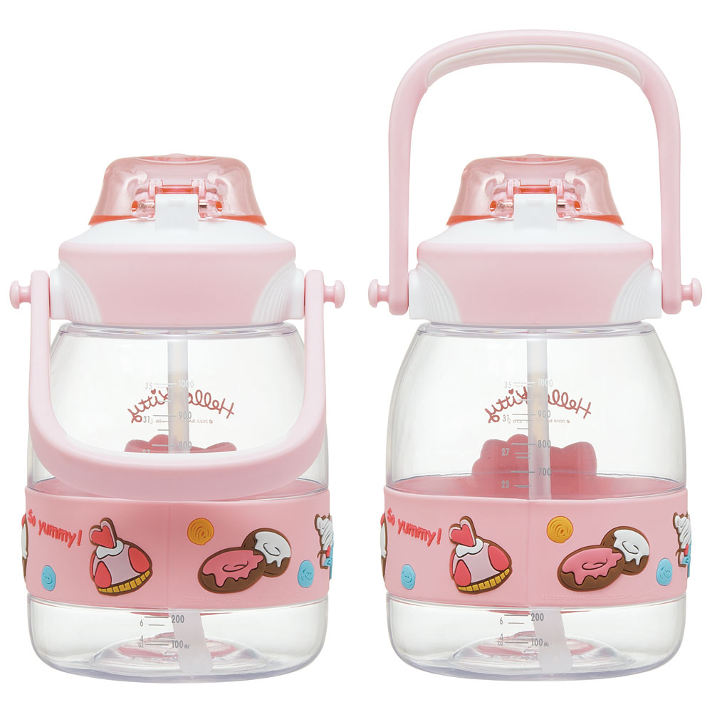 ストロー ホッパー ボトル 水筒 1.2L 1200ml プラスチック 水分補給