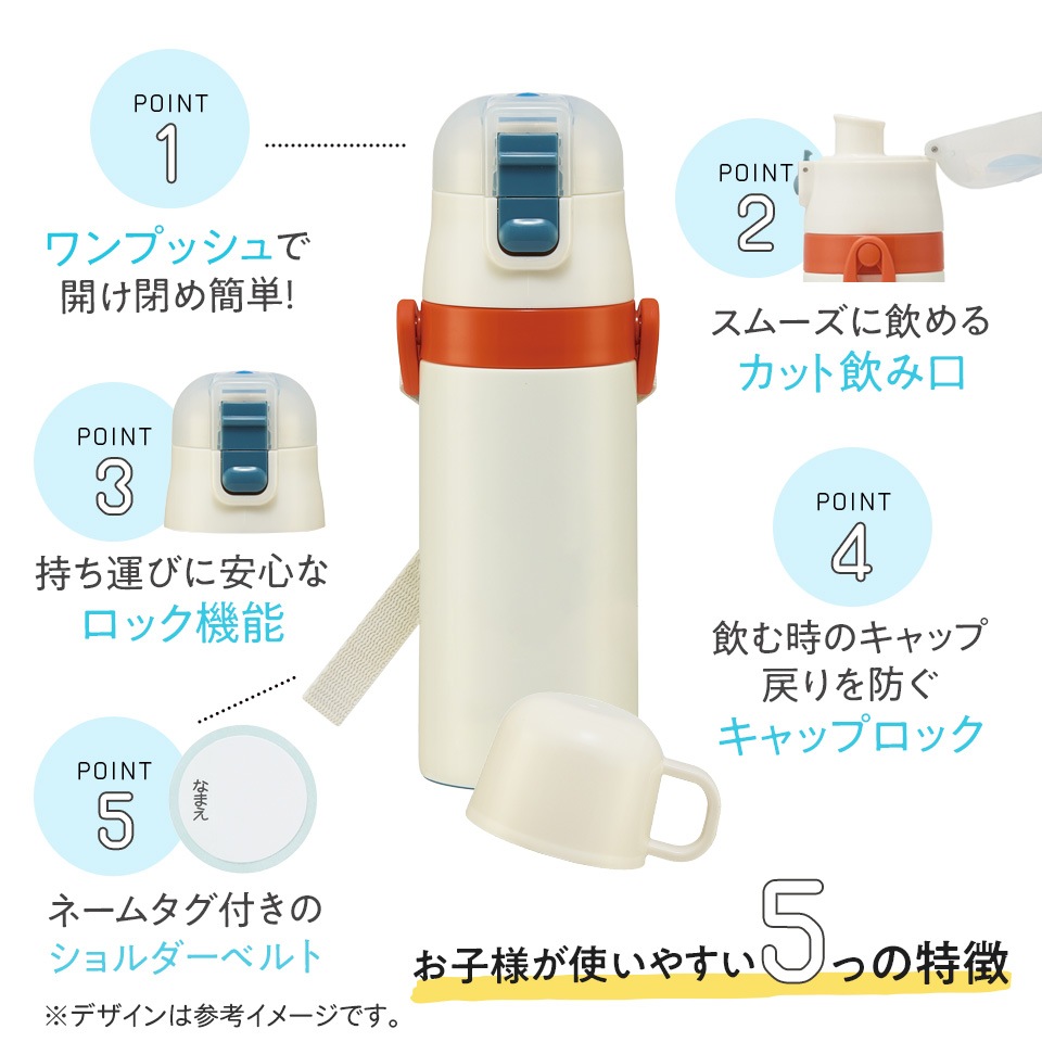 2WAYステンレスボトル 350ml/420ml リトルユニコーン ユニコーン