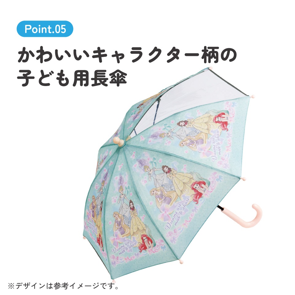 スケーター 子供 傘 40cm 手開き 透明窓付 サイズ 3歳 4歳 5歳 幼稚園