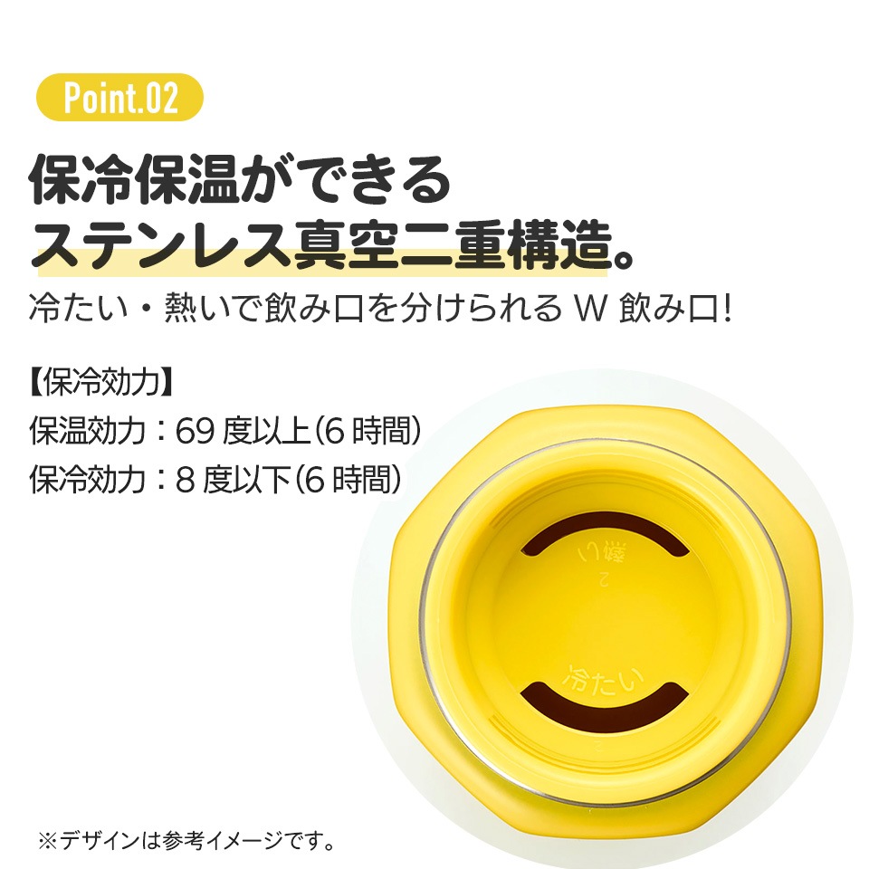 八角形 ステンレス マグ ボトル 水筒 500 500ml 直飲み 保温