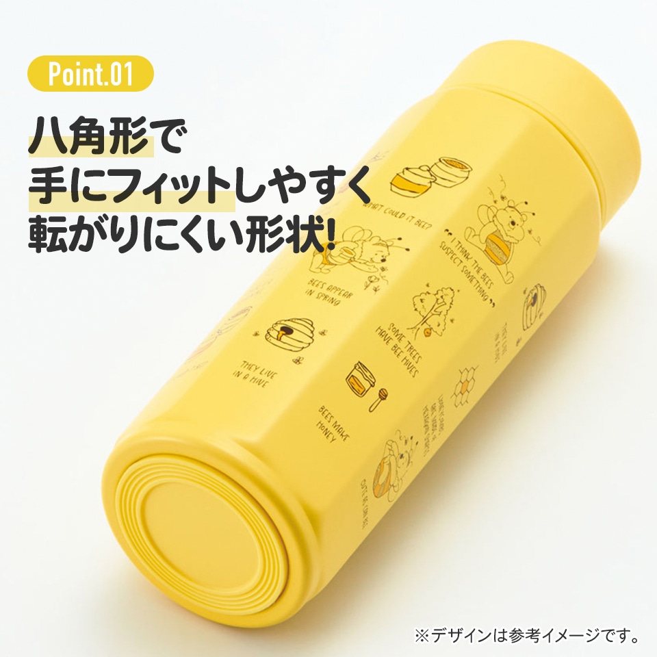 八角形 ステンレス マグ ボトル 水筒 500 500ml 直飲み 保温