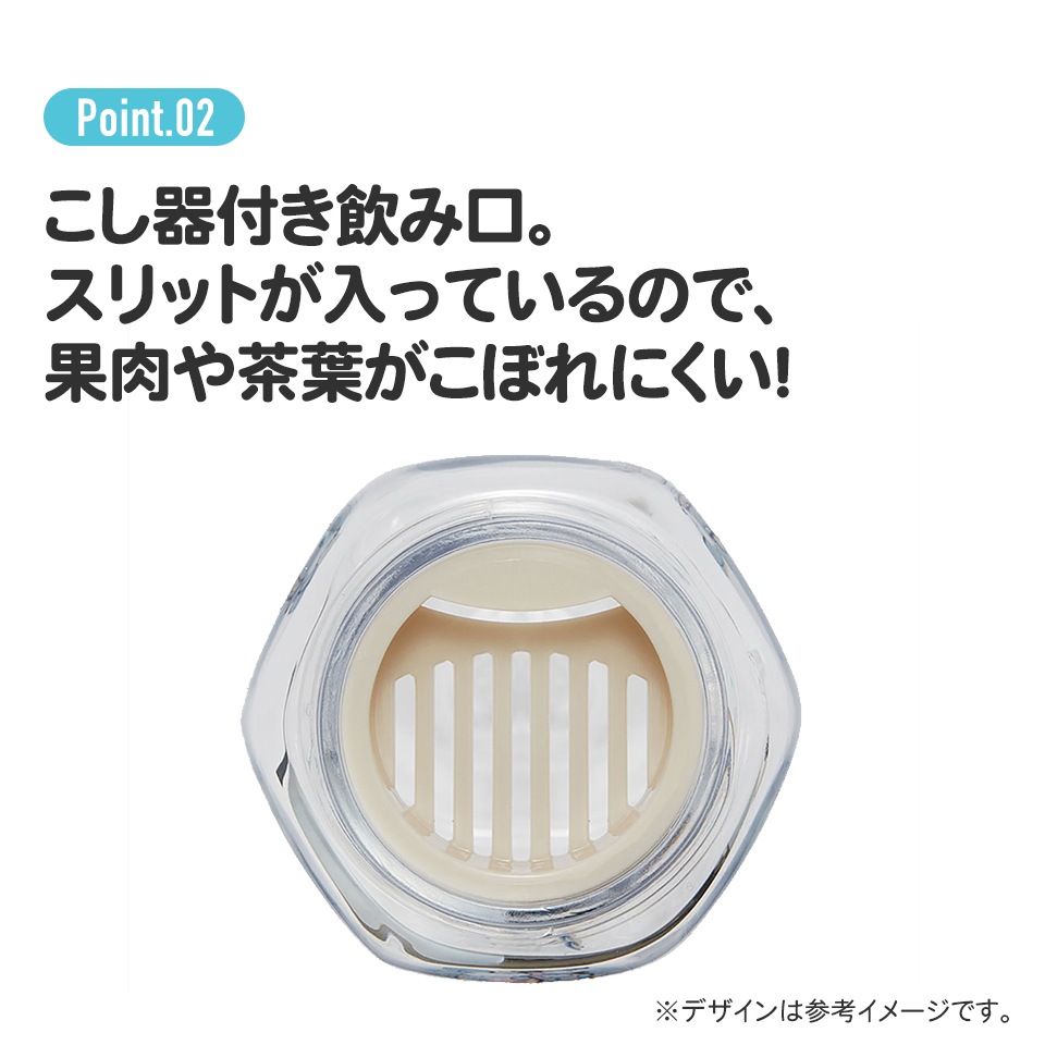 六角形 水筒 プラスチック 250ml ブロー ボトル 大人 キッズ 子供 直