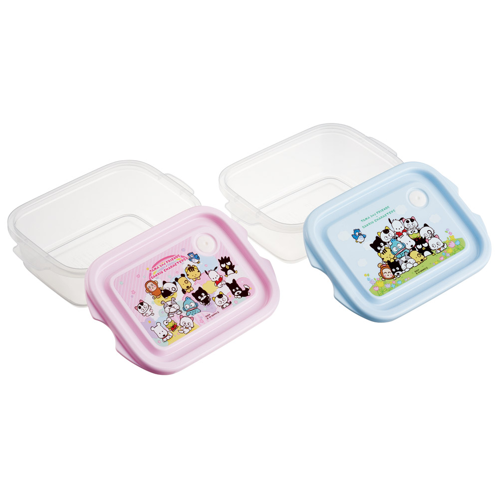 抗菌 保存容器 弁当箱 フードコンテナ シールボックス 2個セット 500ml
