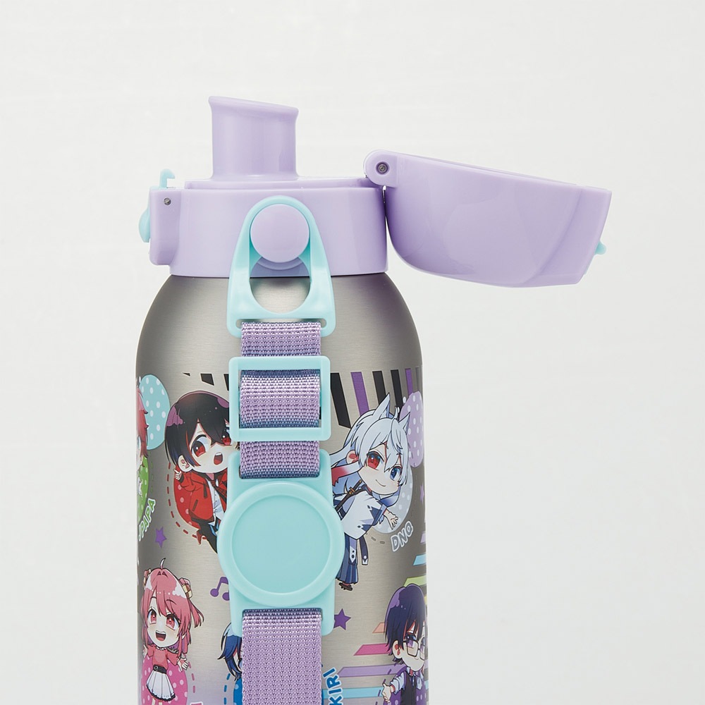 直飲みダイレクトステンレスボトル 600ml カラフルピーチ25