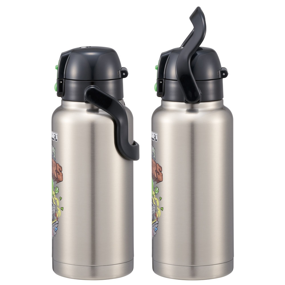 ハンドル付き 直飲み 水筒 持ち手 ダイレクト ステンレス マグ ボトル