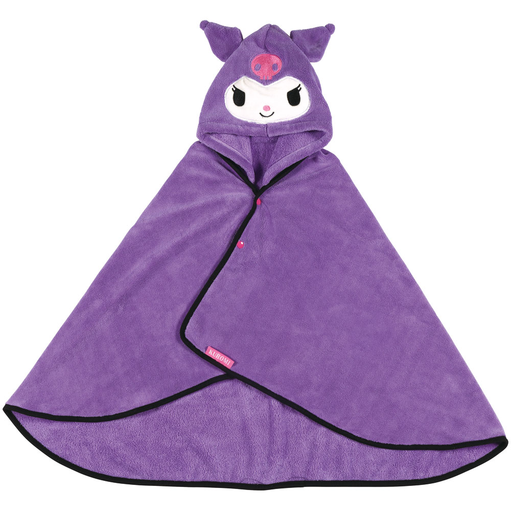 KURUMIポンチョ 吸水速乾フード付きバスポンチョ クロミ／BPO1_4973307591013