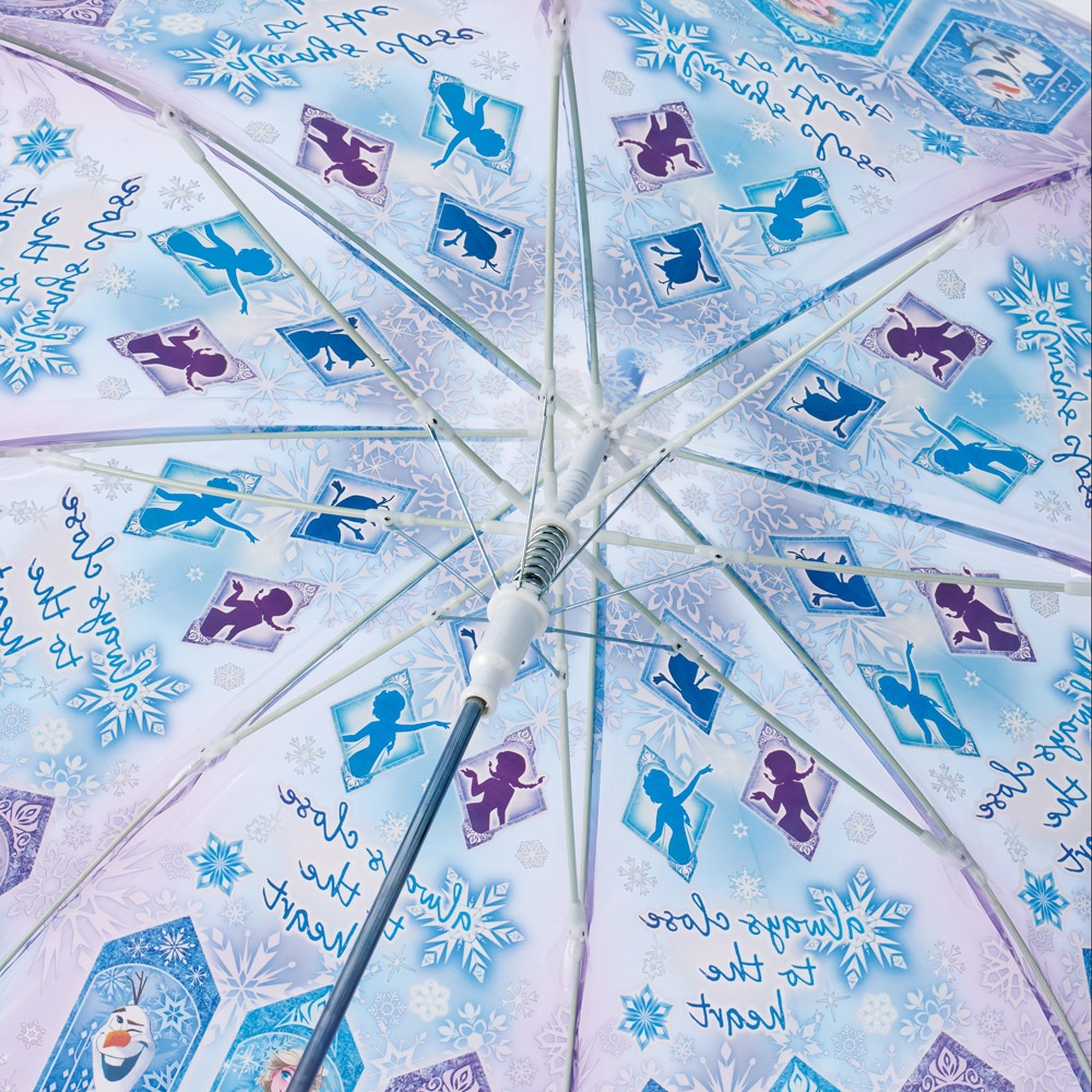 スケーター 子供 傘 55cm ワンタッチ ジャンプ傘 ビニール傘 7歳 8歳 9