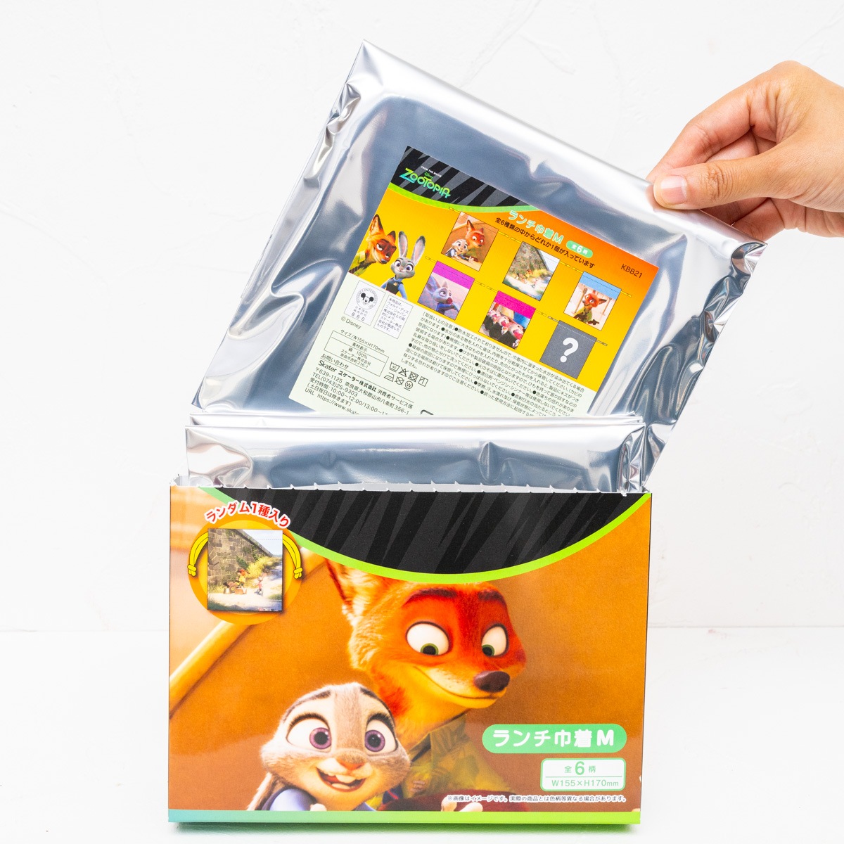 スケーター キャラクター ブラインド 巾着 M 全6種類 レアデザイン1