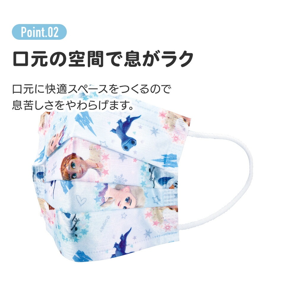 マイメロディの立体マスク キッズ用 Sサイズ 3枚入 - 100均