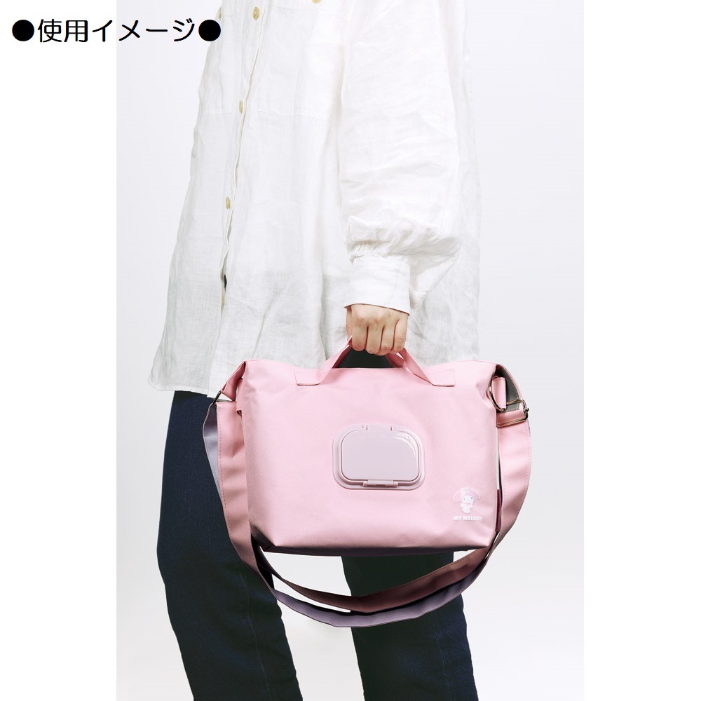 ポケット 付き お散歩 バッグ ランチバッグ バック ランチバック