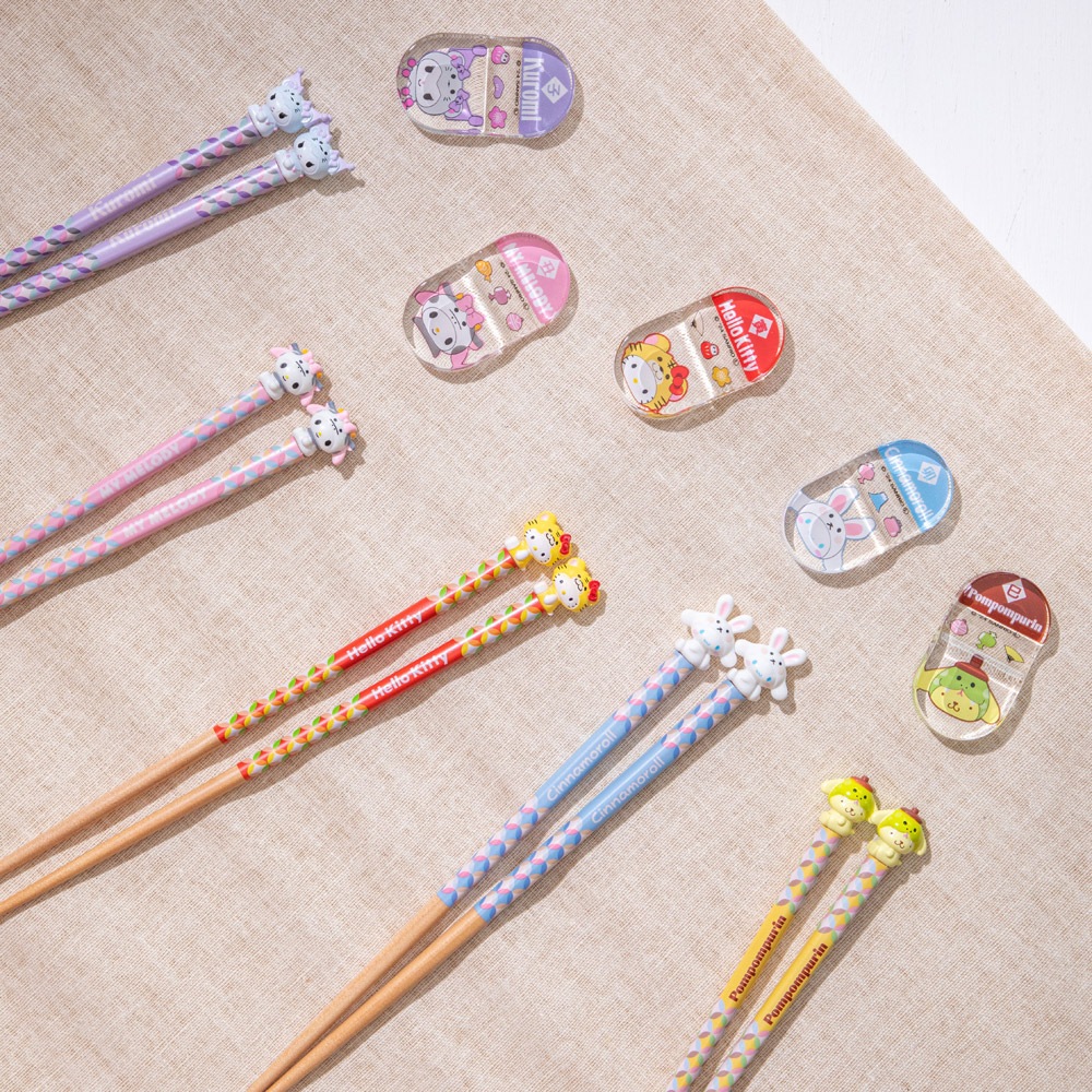 メール便対象品】 マスコット付 箸 21cm 箸置き セット 木箸 はし 大人 