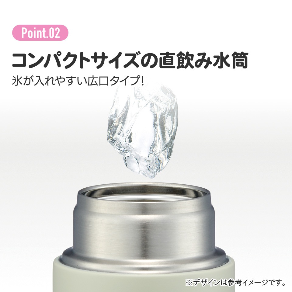 超軽量ステンレスマグボトル 250ml スヌーピー バッジ