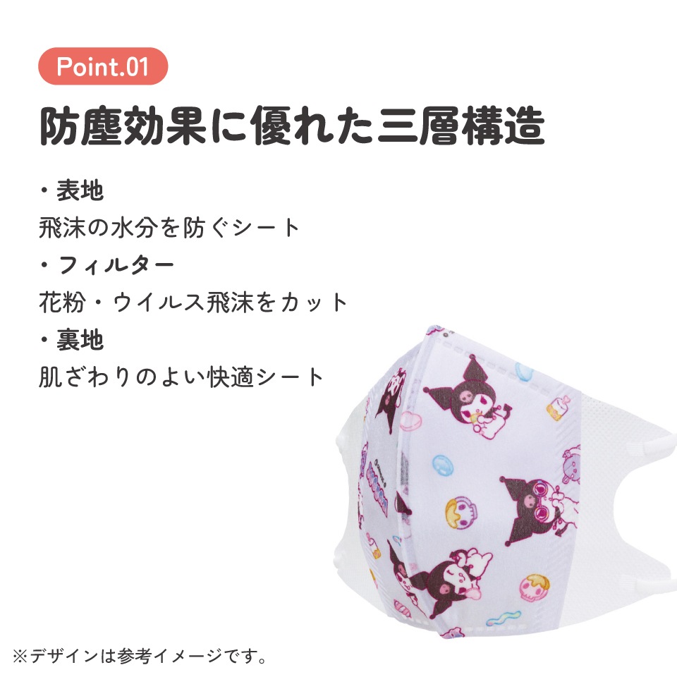 スケーター キッズマスク 子供 マスク 不織布 立体マスク 子供用マスク