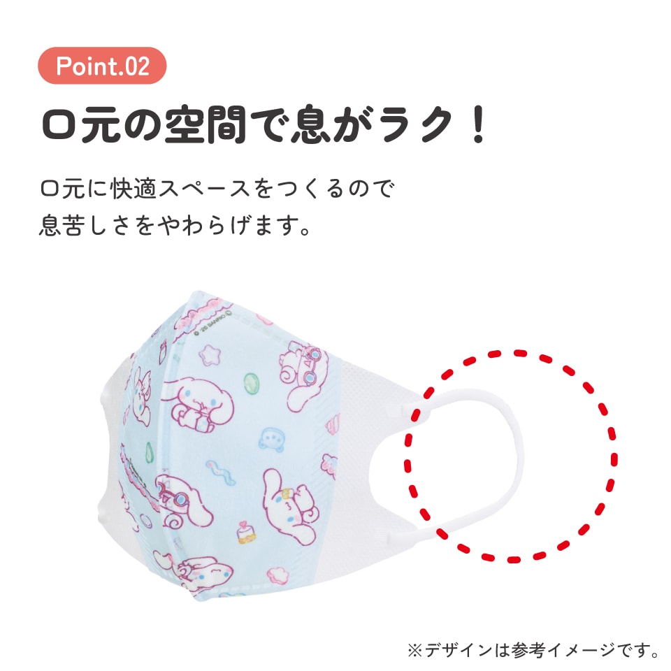 メール便対象品】 スケーター マスク 不織布 立体 7枚入り