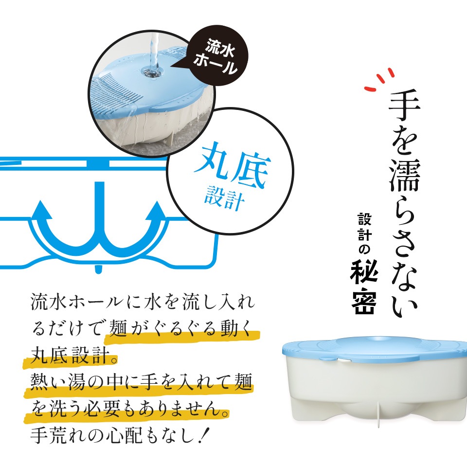 麺洗い・締め・水切機NM121B ラーメン什器うどん什器