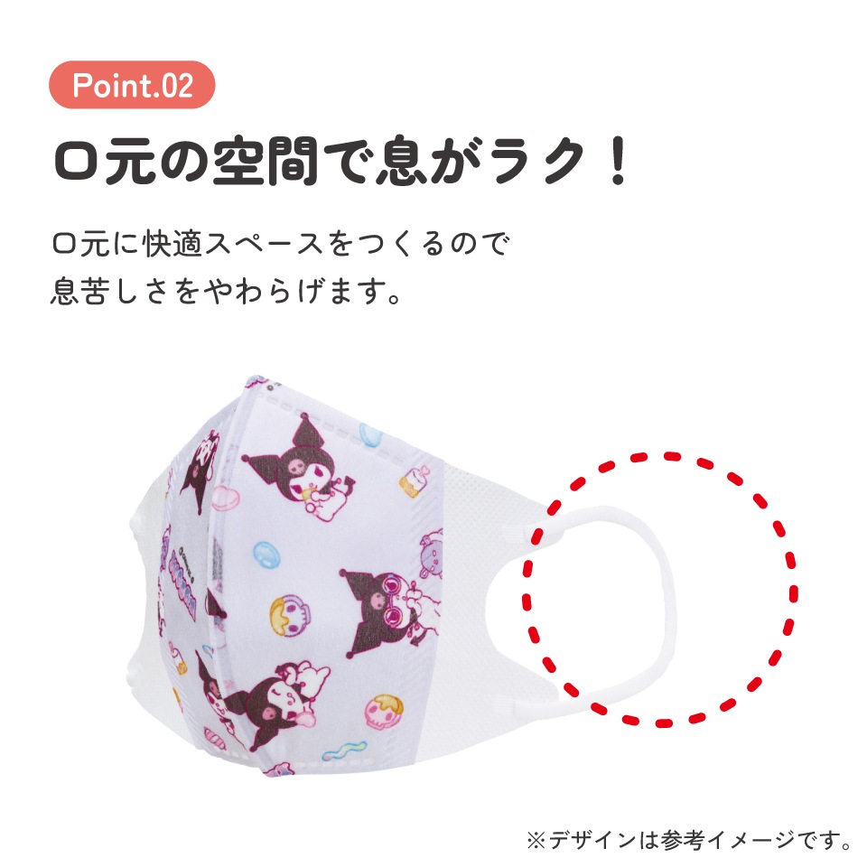 メール便対象品】 スケーター マスク 不織布 立体 7枚入り