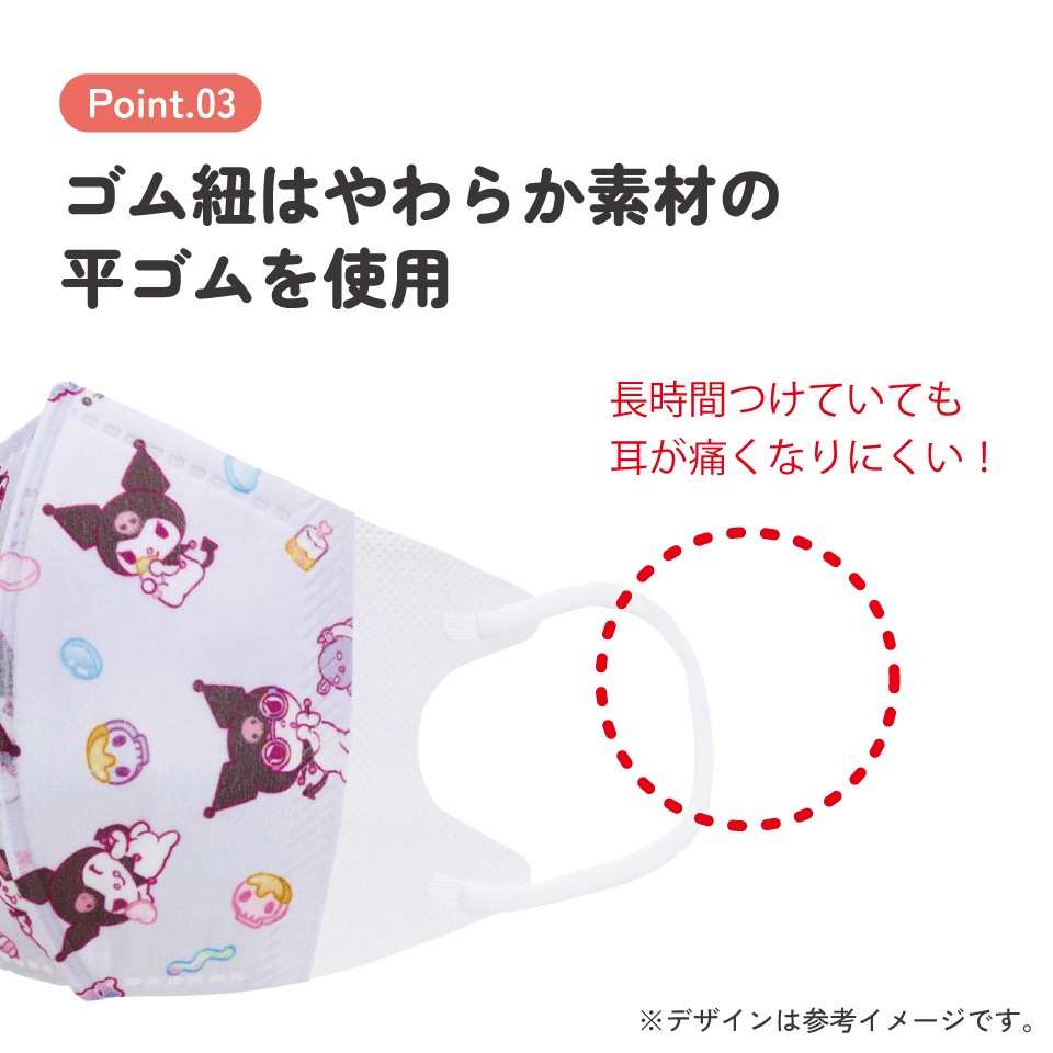 メール便対象品】 スケーター マスク 不織布 立体 7枚入り