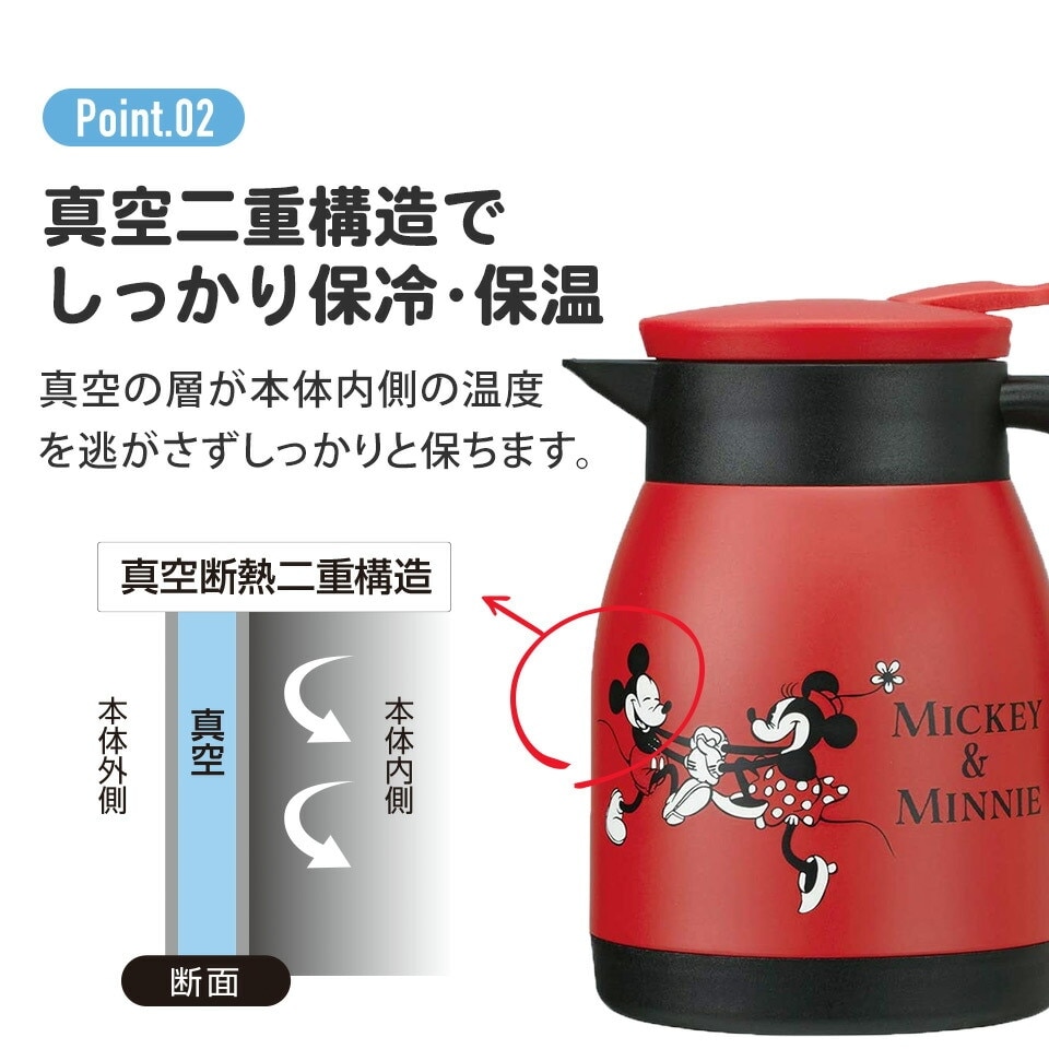 卓上ポット 600ml 保温 おしゃれ 魔法瓶 ステンレス ポット 保温ポット ...