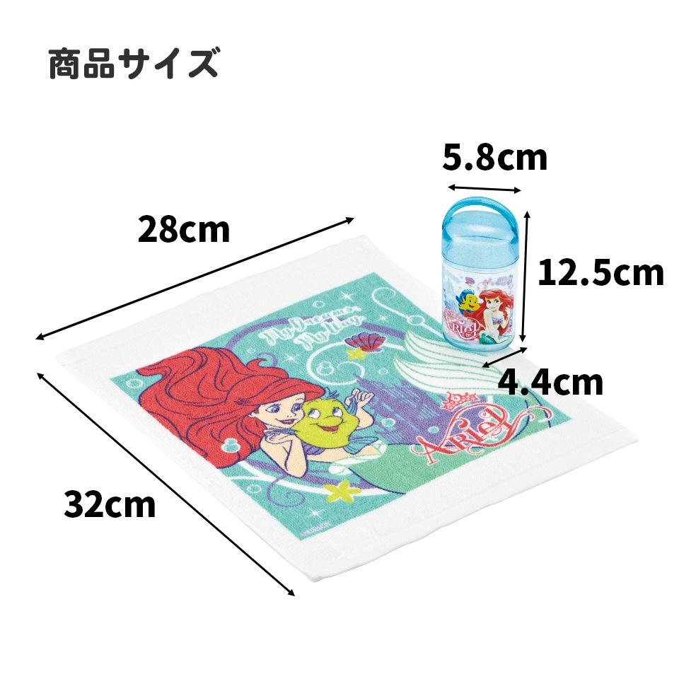抗菌ケース付おしぼり アリエル24／OA5AG_4973307658976／スケーター