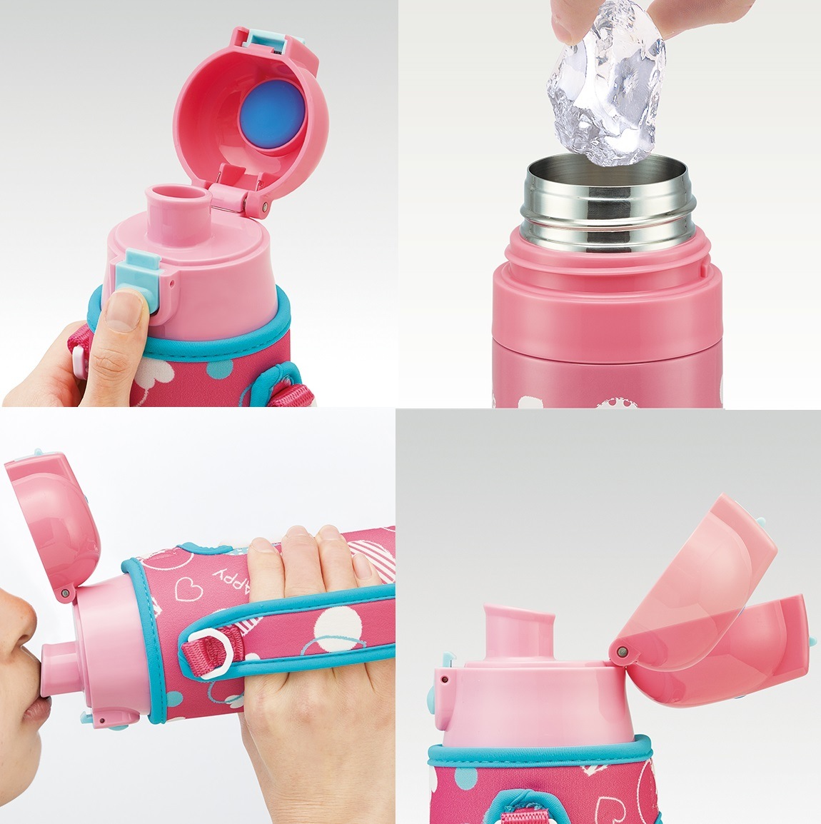 483554 KSDC4~カバー付きダイレクトステンレスボトル【470ml】<br