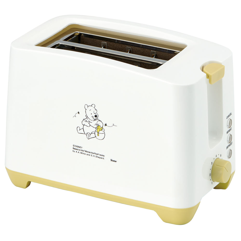 566523 ETS1~ポップアップ トースター くまのプーさん // 家電