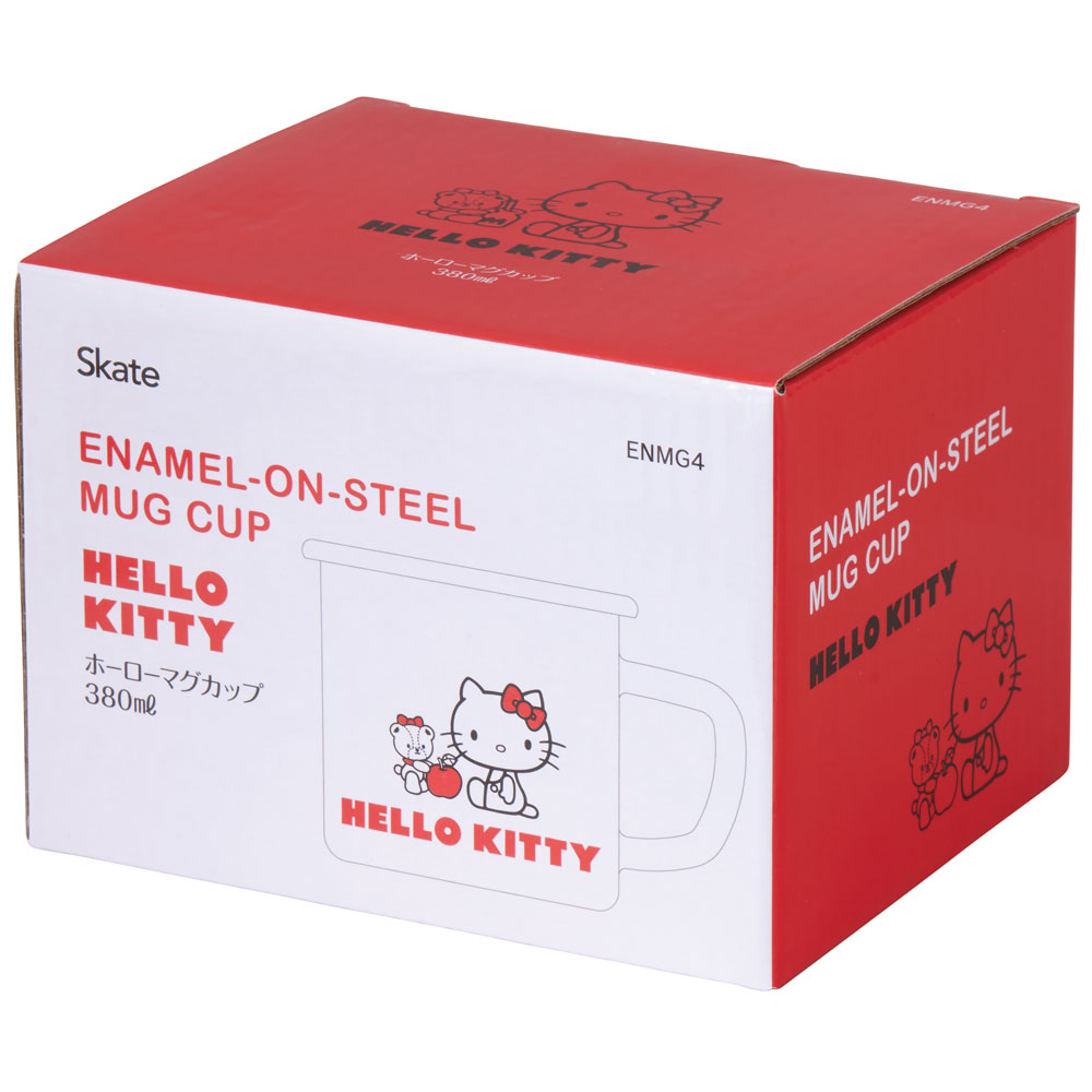 566790 ENMG4~ホーロー マグカップ [380ml] ハローキティ & タイニー
