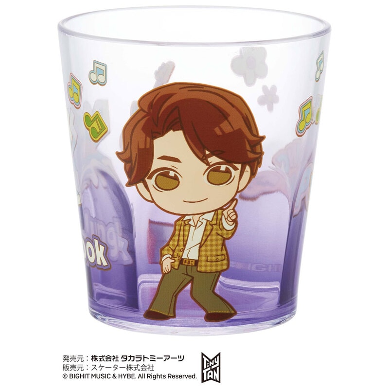 アクリル コップ 280ml カップ 食器 KSA4 スケーター TinyTan Jung