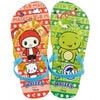 ビーチサンダル キッズ 19cm 子供 キャラクター サンダル 夏用 痛くない スケーター skater SDBE19 23年 まいぜんシスターズ まいぜん 男の子 女の子【19 ビーサン子ども 海 プール ゴムバンド付き 子供用 夏 プレゼント】