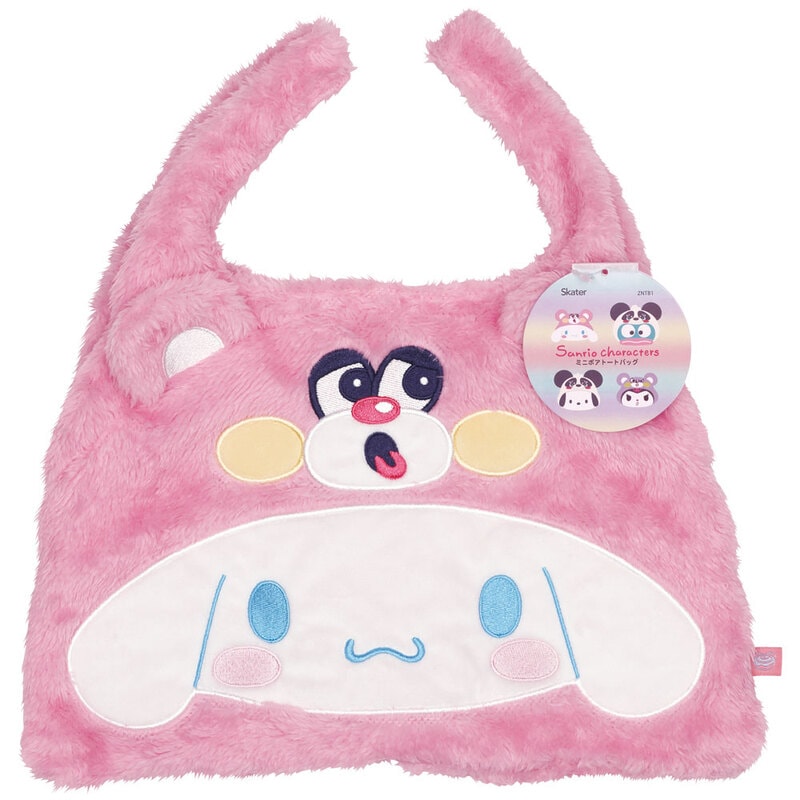 ミニ ボア トート バッグ 手提げ かばん 手触りがいい スケーター