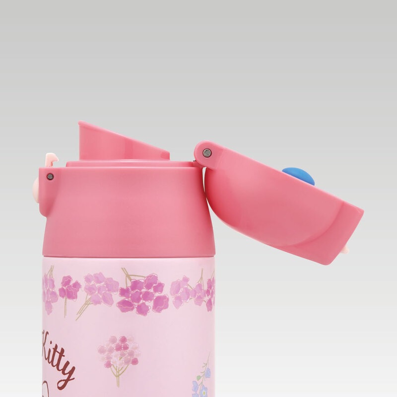 水筒 キッズ 360ml キャラクター 直飲み ワンタッチ おしゃれ