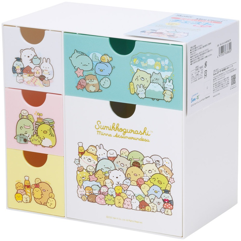 ミニチェスト 卓上 キャラクター 小物入れ 引き出し 小物収納 小物