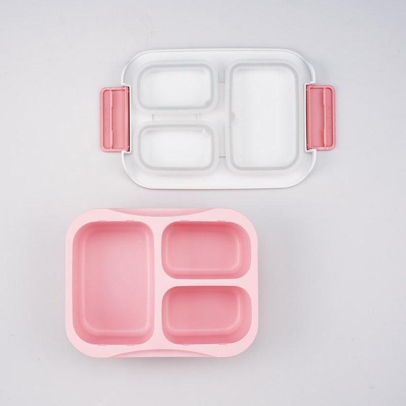 ピンクハウス★新品未使用弁当箱★ランチボックス★⑨ 抗菌 セパレート型 弁当箱 900ml タイト ランチボックス 1段 一体型