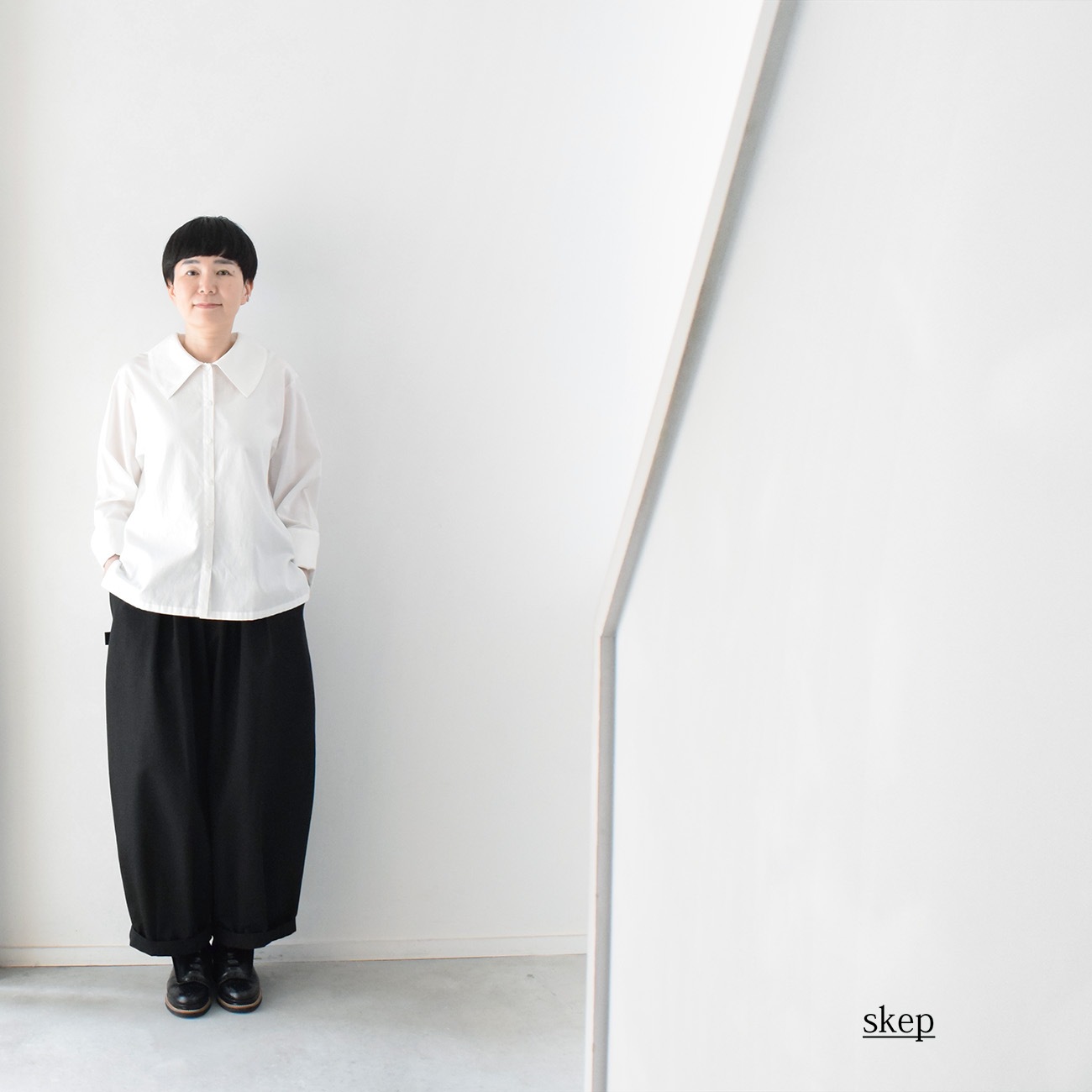 bong tang パンツ：黒