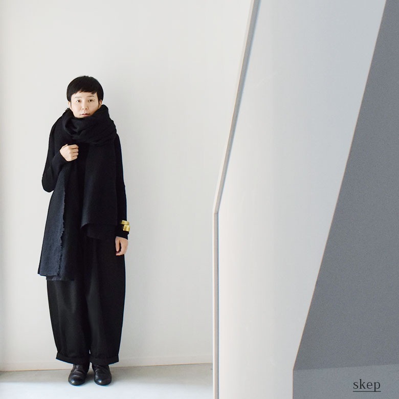skep★ パンツ黒 skep☆ パンツ黒