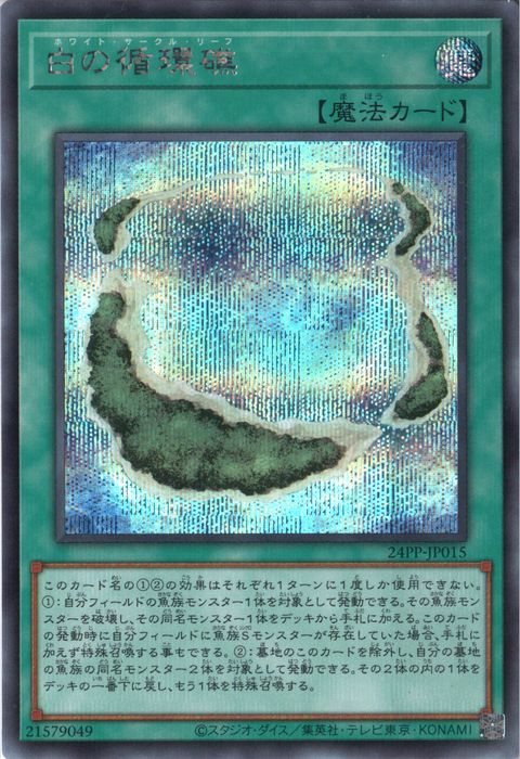 [SC] 24PP-JP015《白の循環礁》