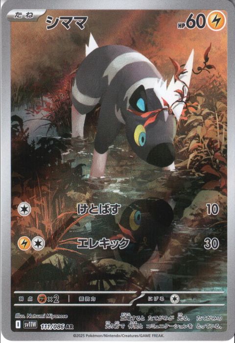 [AR] SV11W-111/086《シママ》
