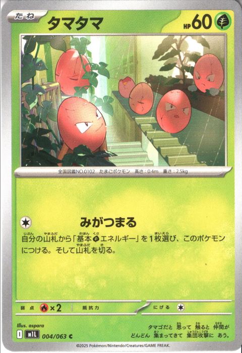 [C] M1L-004/063 《タマタマ》