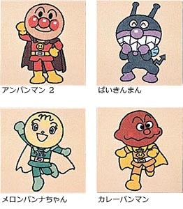 アンパンマン東リ数字パネルマット