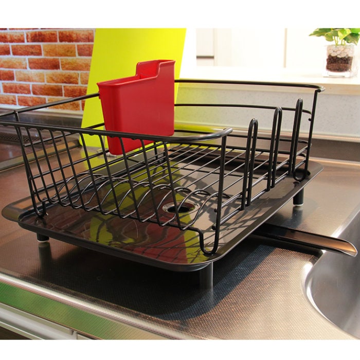 リス ディッシュドレイナー レギュラーサイズ ブラック RST-556BK