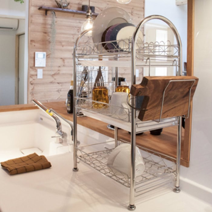 3段水切りラック LFS-913