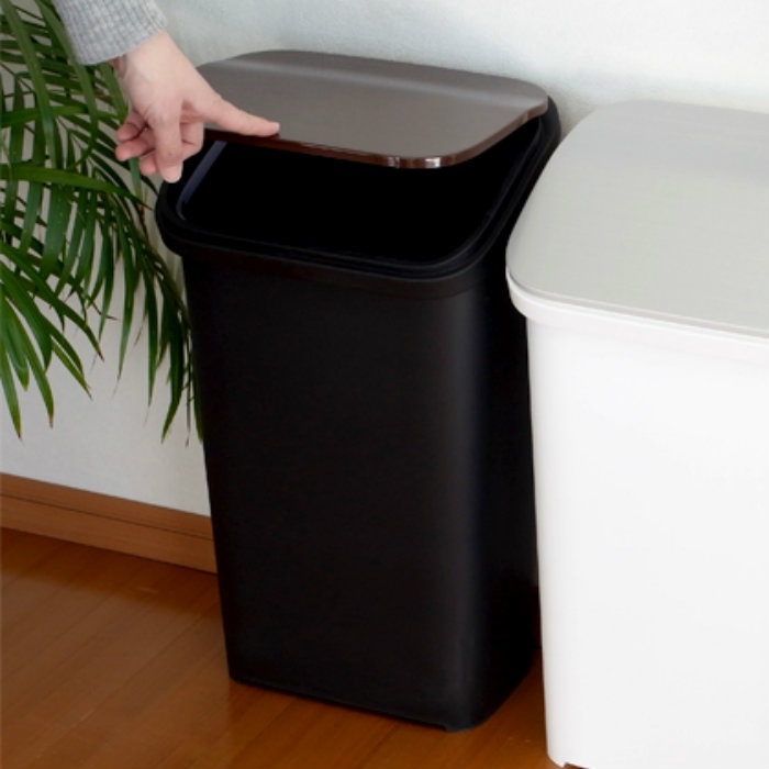 プッシュダストボックス 20L ブラウン