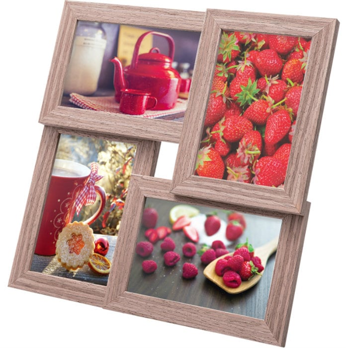 フォトフレーム マルチ ウォールナット AKB-263WAL