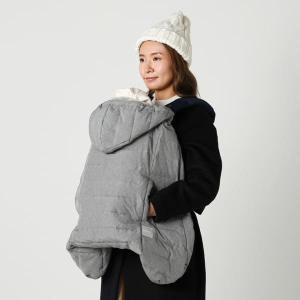 【エルゴベビー防寒 2019年モデル】ウインター・マルチプルダウンカバー/メランジ