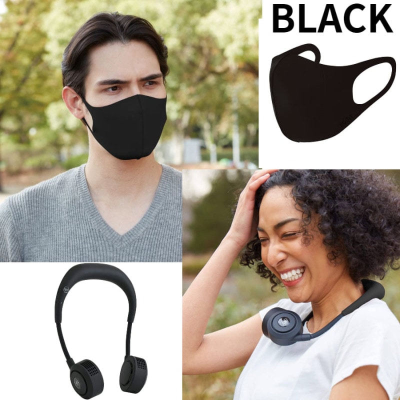 【セット割引】ダブルファン+ウルトラパフマスクJIGGLY セット