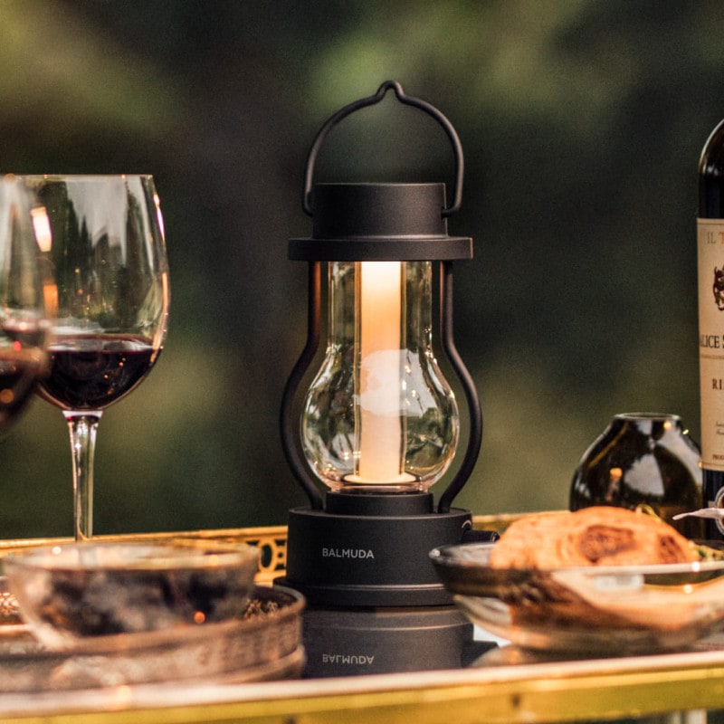 バルミューダ ザ・ランタン ポータブルLEDランタン ブラック BALMUDA The Lantern L02A