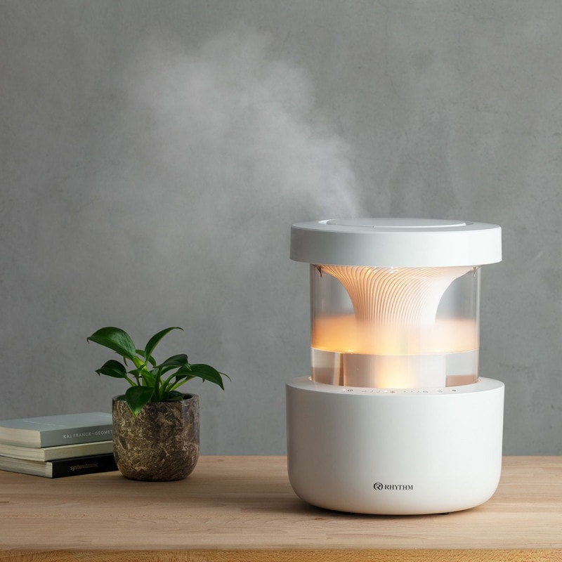 リズム MIST 300 / ミスト300　ライトグレー 超音波式 プールレス加湿器