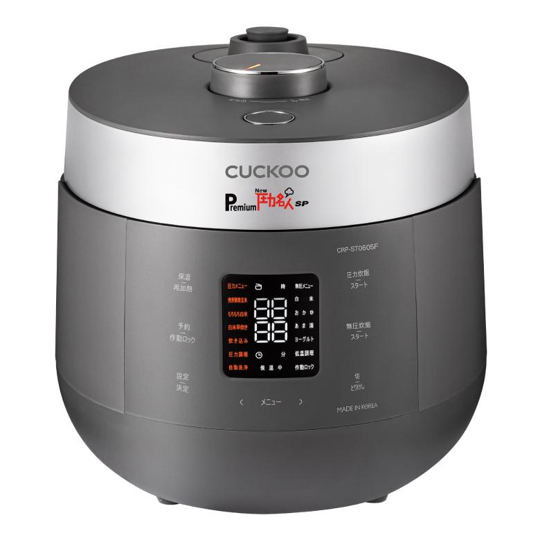 cuckoo premiumNEW圧力名人SP（蒸し器付き）