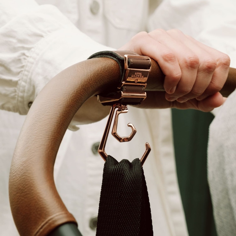 LITTA GLITTA リッタグリッタ ピクシーデュオロジー(ベビーカーフック おしゃれ ベビーカー 荷物 フック バギーフック ダブルフック 360度 回転 Pixie DUOLOGY)