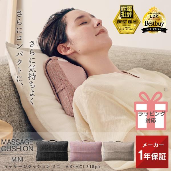 ルルド マッサージクッション ミニ AX-HCL31