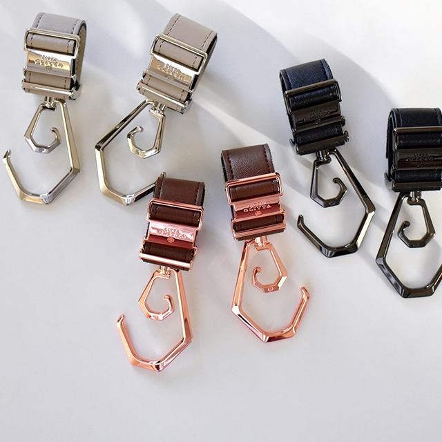 LITTA GLITTA リッタグリッタ ピクシーデュオロジー(ベビーカーフック おしゃれ ベビーカー 荷物 フック バギーフック ダブルフック 360度 回転 Pixie DUOLOGY)